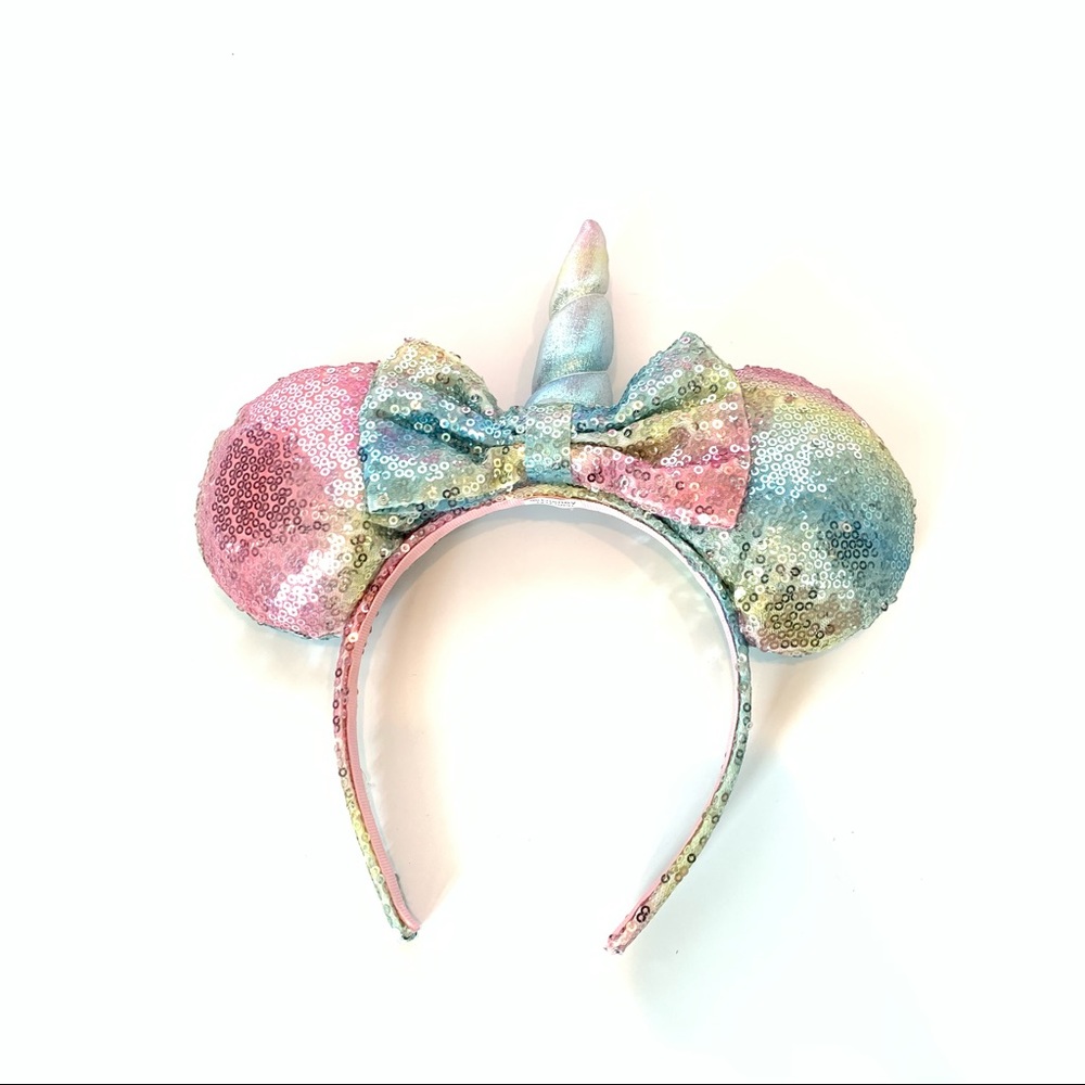 Minnie Mouse unicorn headband & Minnie Mouse bag
